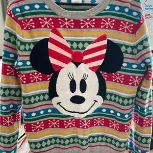Medium Minnie Mouse Christmas Sweater